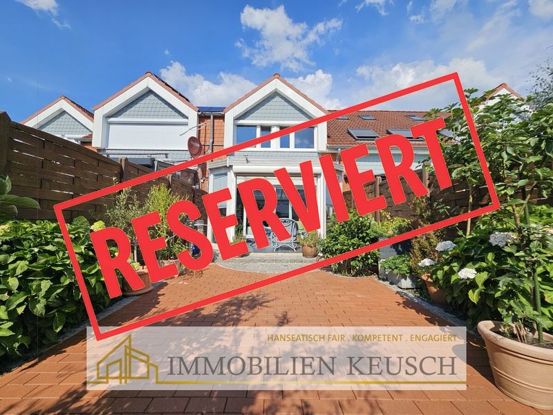 Sehr gepflegtes RMH in begehrter & ruhiger Lage (Sackgasse) Nähe Oyter See mit Wintergarten & EBK
